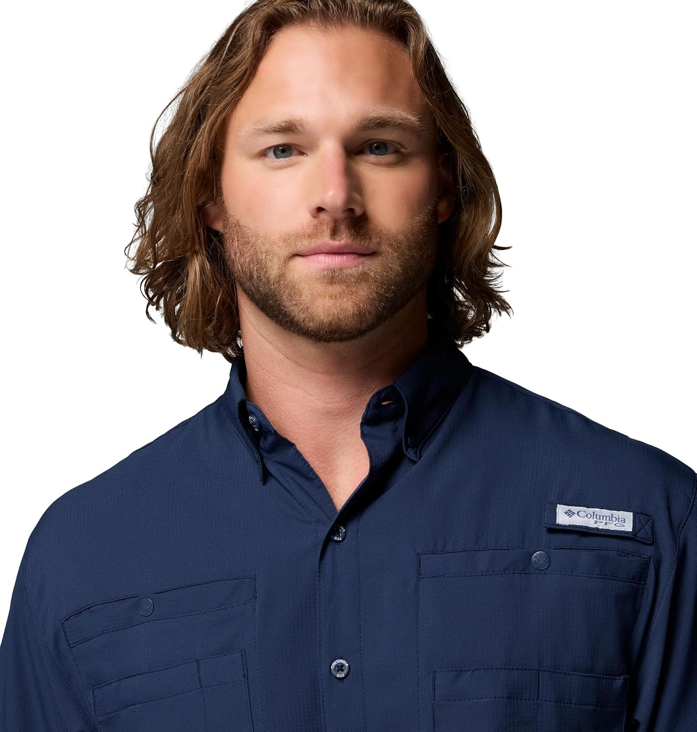image:imageColumbia PFG Tamiami II Short Sleeve Shirt Kurzarm Outdoor Wanderhemd fr HerrenCollegiate Navy