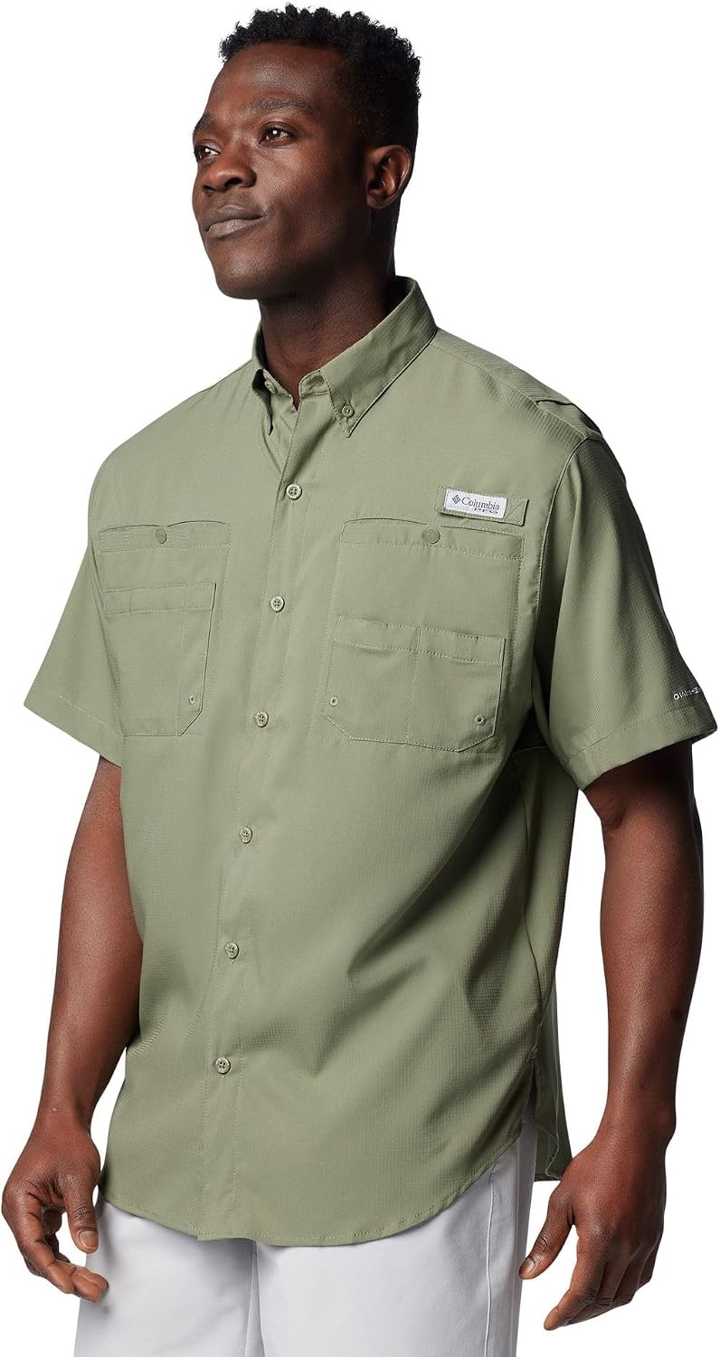 image:imageColumbia PFG Tamiami II Short Sleeve Shirt Kurzarm Outdoor Wanderhemd fr HerrenCypress