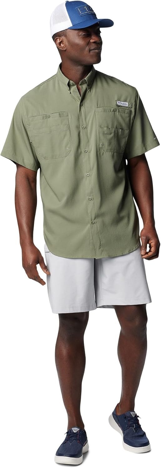 image:imageColumbia PFG Tamiami II Short Sleeve Shirt Kurzarm Outdoor Wanderhemd fr HerrenCypress