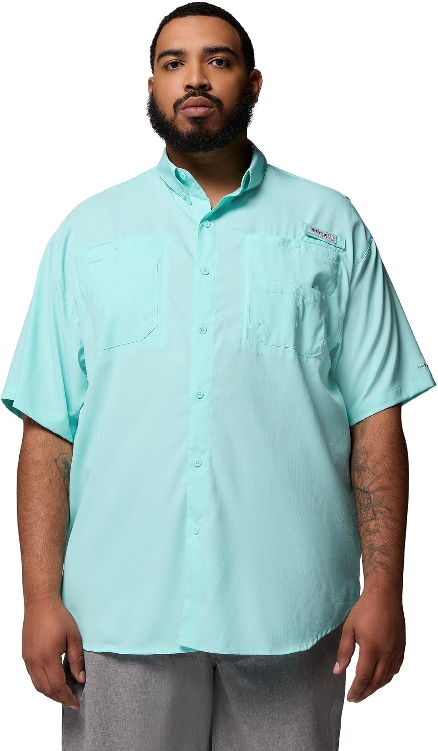 image:imageColumbia PFG Tamiami II Short Sleeve Shirt Kurzarm Outdoor Wanderhemd fr HerrenGulf Stream