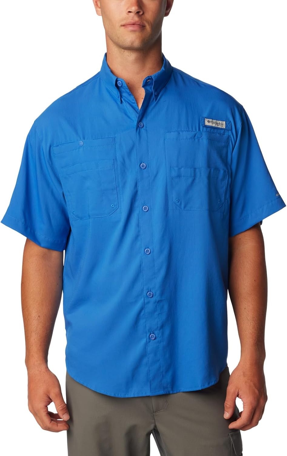 image:imageColumbia PFG Tamiami II Short Sleeve Shirt Kurzarm Outdoor Wanderhemd fr HerrenLebhaftes Blau