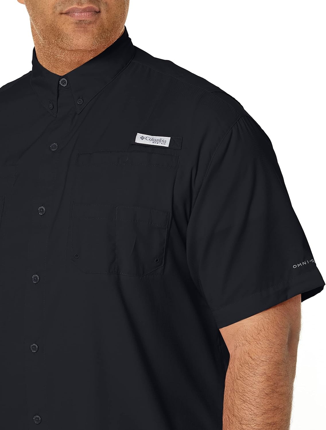 image:imageColumbia PFG Tamiami II Short Sleeve Shirt Kurzarm Outdoor Wanderhemd fr HerrenSchwarz