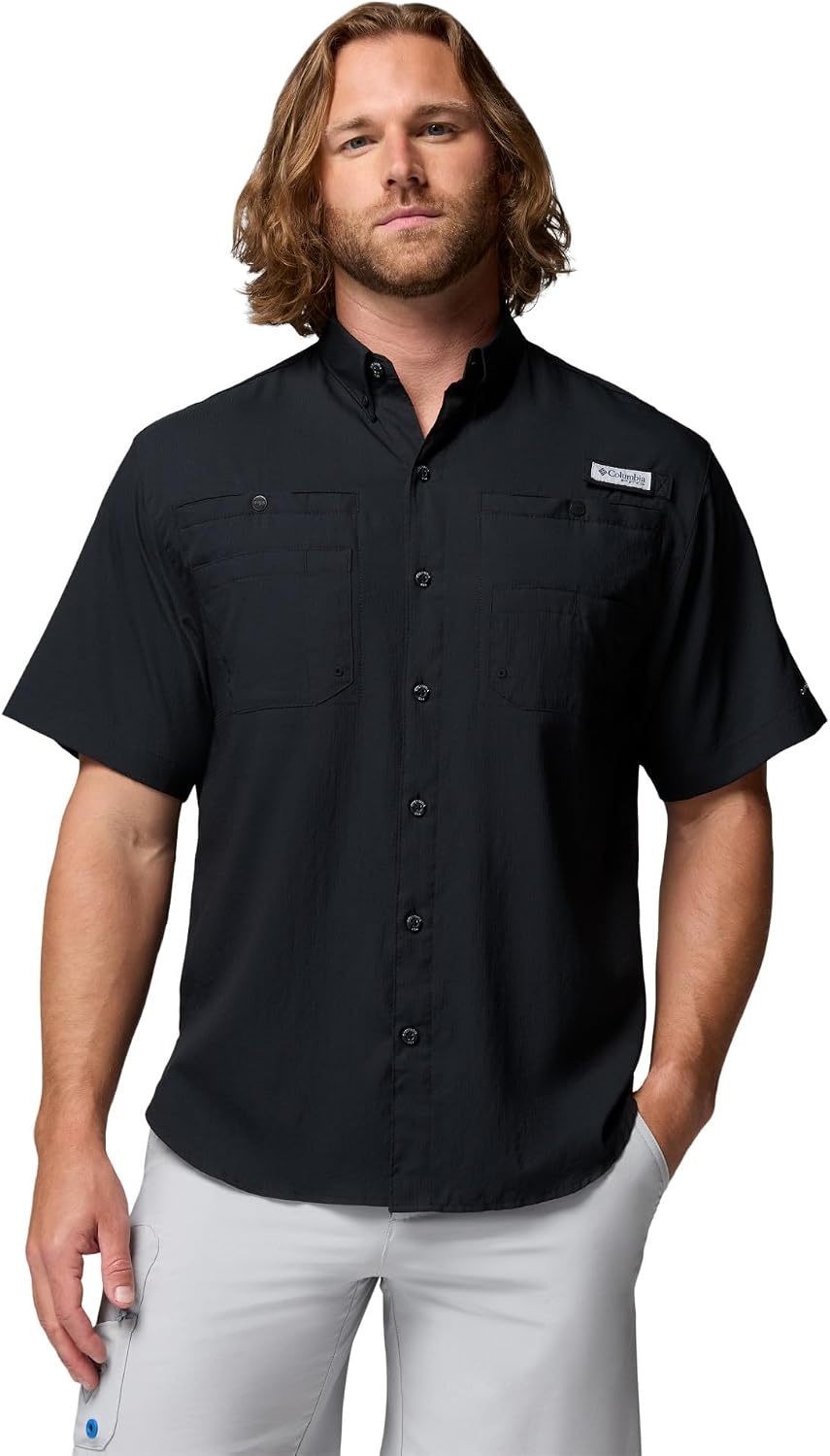 image:imageColumbia PFG Tamiami II Short Sleeve Shirt Kurzarm Outdoor Wanderhemd fr HerrenSchwarz