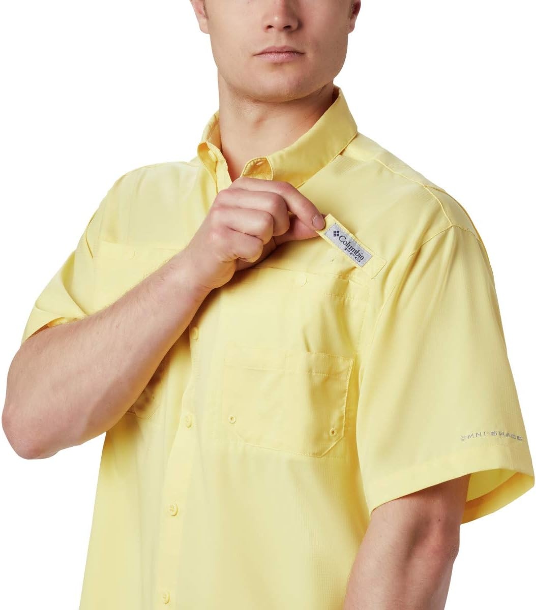 image:imageColumbia PFG Tamiami II Short Sleeve Shirt Kurzarm Outdoor Wanderhemd fr HerrenSonnenlicht
