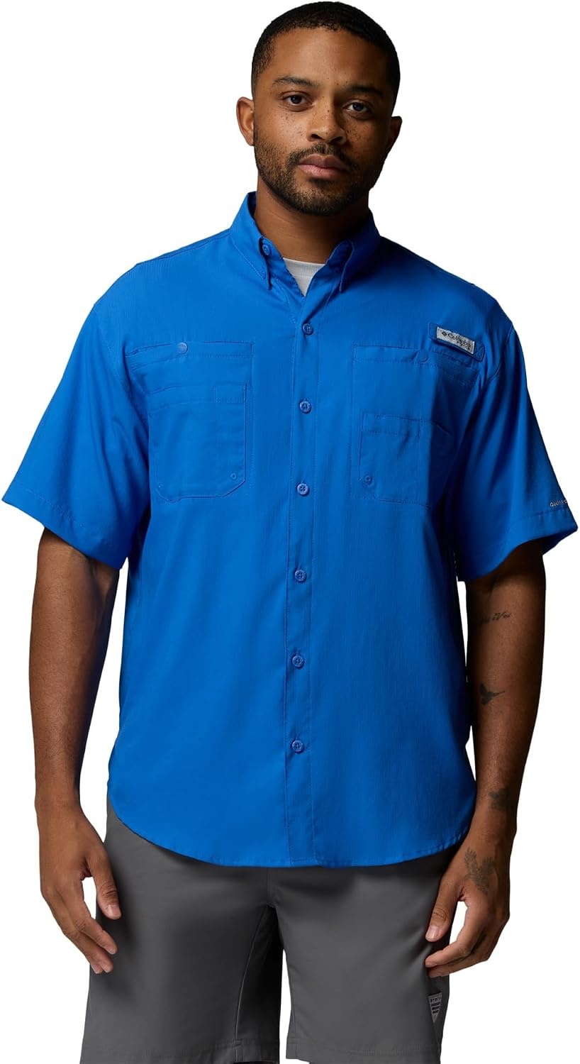 image:imageColumbia PFG Tamiami II Short Sleeve Shirt Kurzarm Outdoor Wanderhemd fr HerrenVivid Blue
