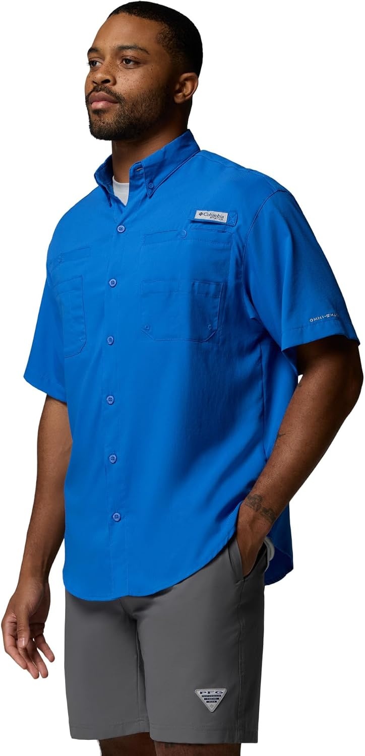 image:imageColumbia PFG Tamiami II Short Sleeve Shirt Kurzarm Outdoor Wanderhemd fr HerrenVivid Blue