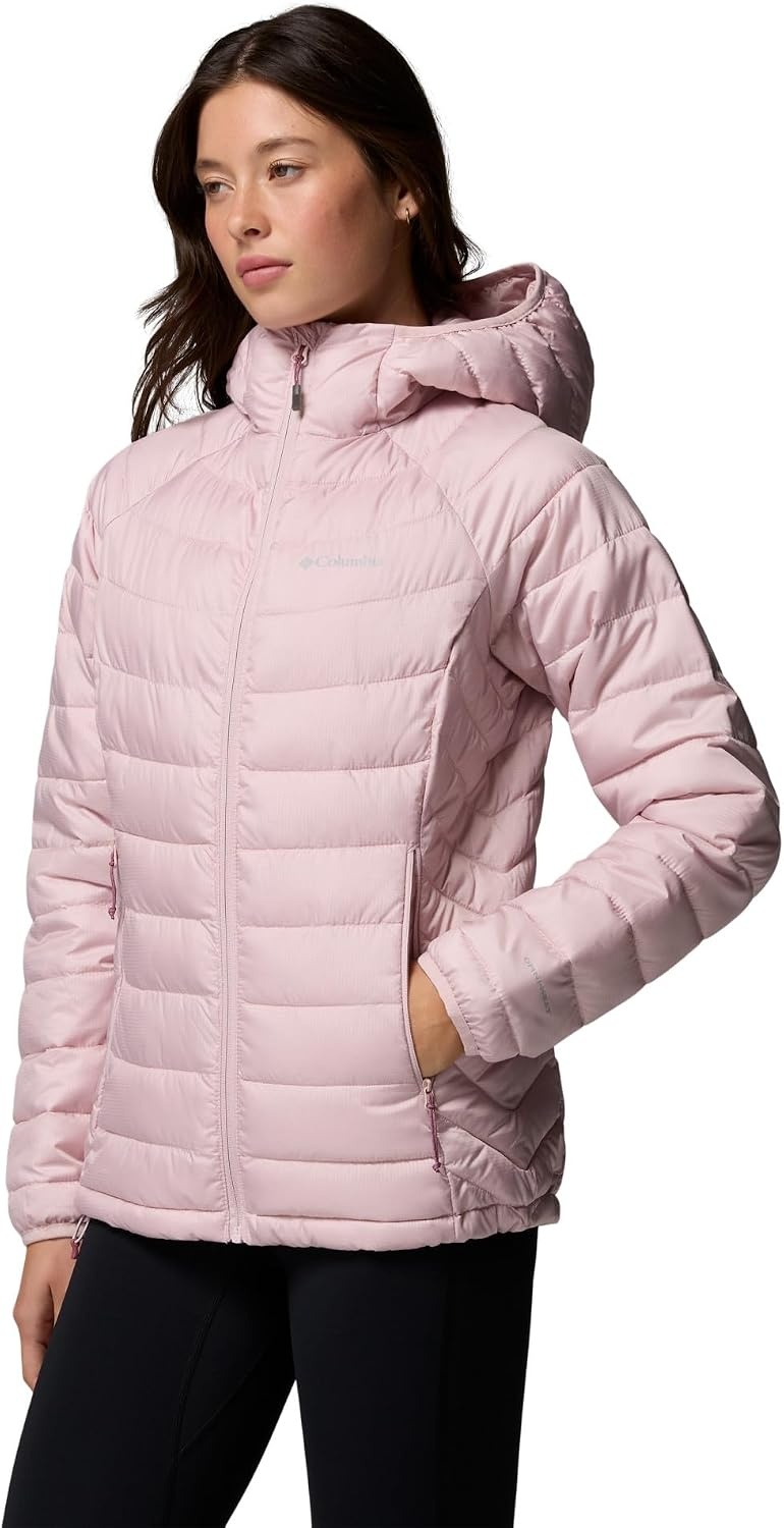 image:imageColumbia POWDER LITE II HOODED JACKETMineral Pink Ripstop