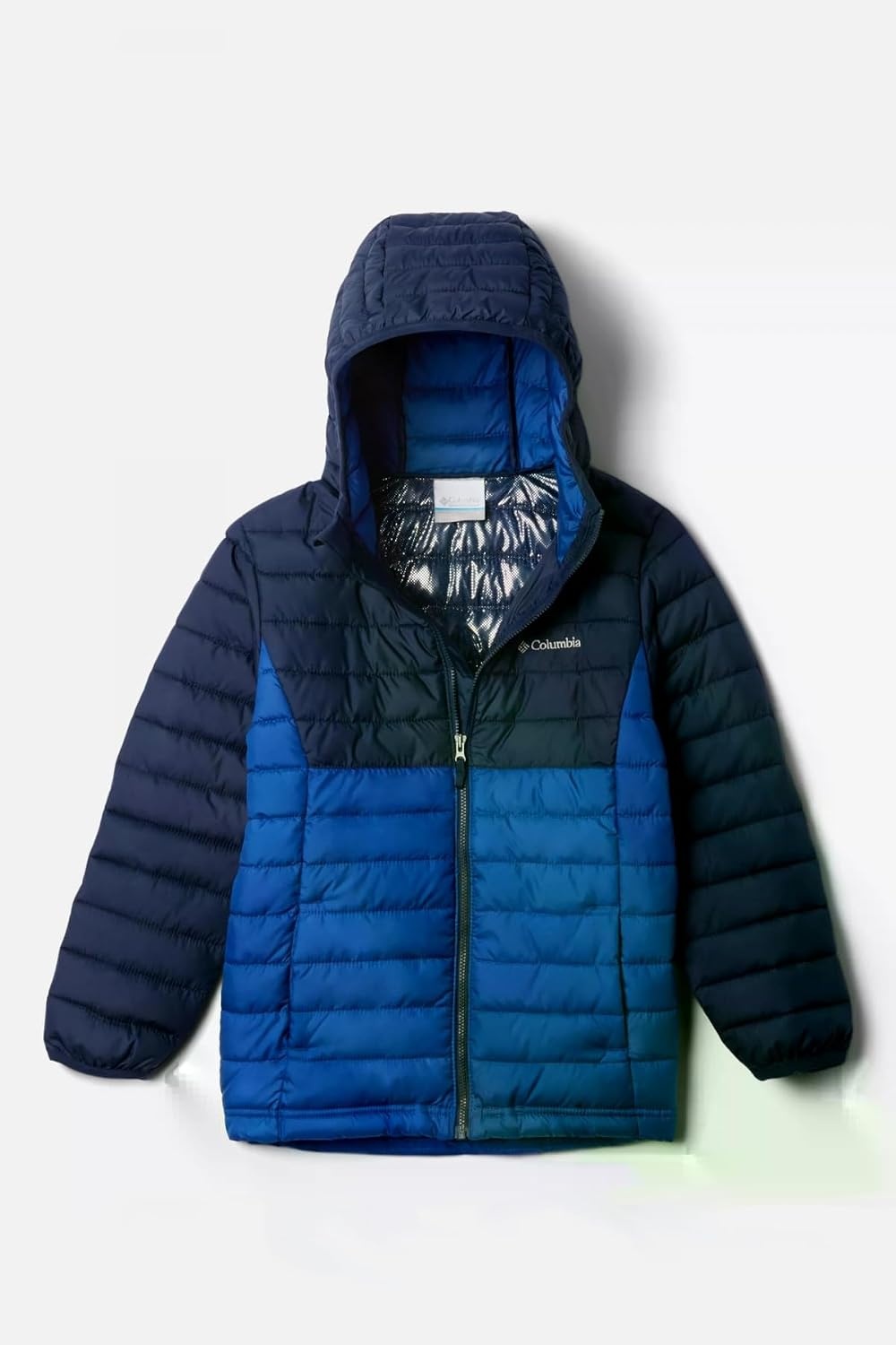 image:imageColumbia POWDER LITE II HOODED JACKETMountain BlueCollegiate Navy