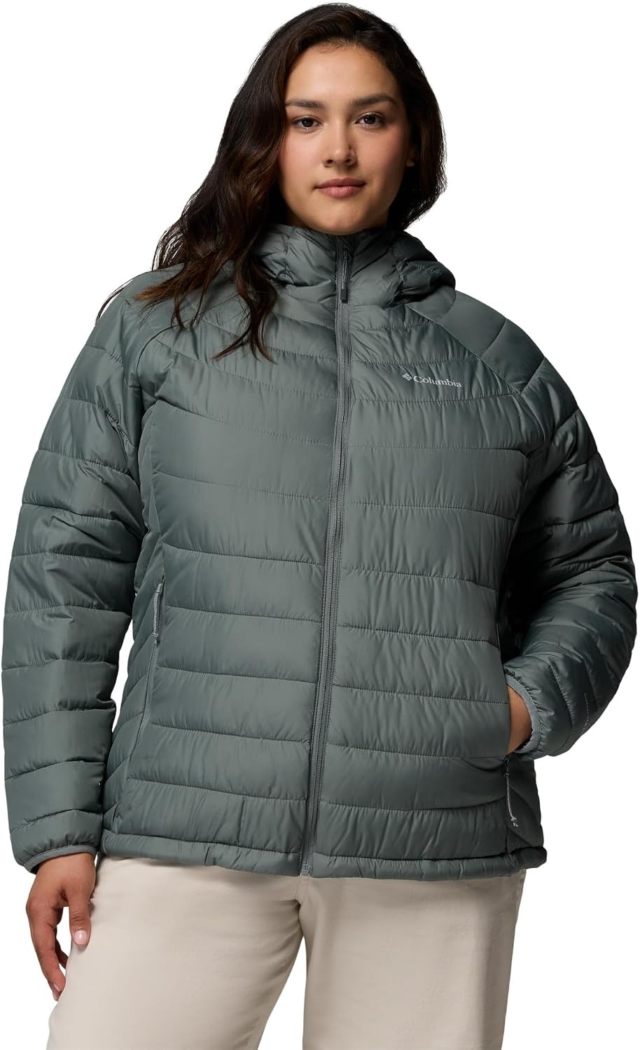 image:imageColumbia POWDER LITE II HOODED JACKETSedona Salbei