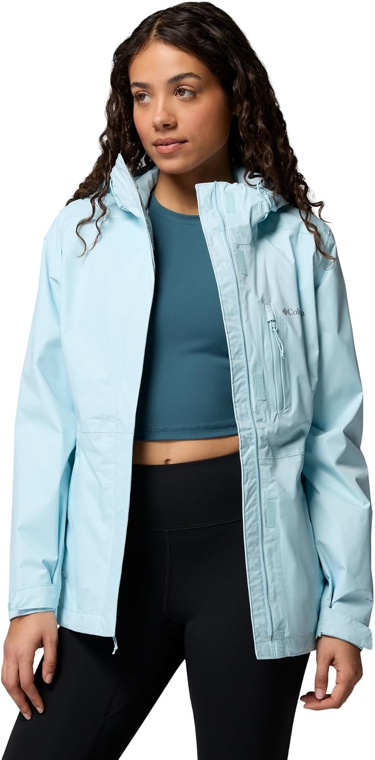 image:imageColumbia Pouring Adventure III Jacket Wasserdichte Regenjacke fr DamenMarine Light