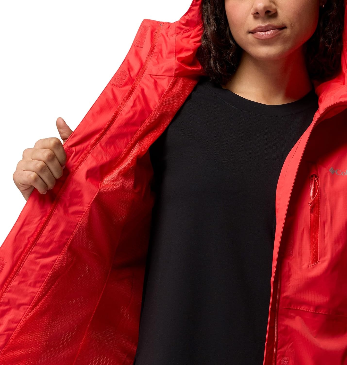 image:imageColumbia Pouring Adventure III Jacket Wasserdichte Regenjacke fr DamenPoppy Red