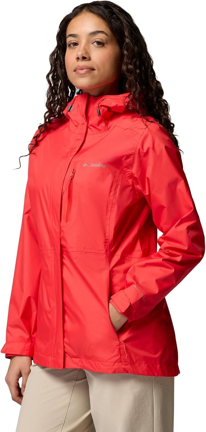 image:imageColumbia Pouring Adventure III Jacket Wasserdichte Regenjacke fr DamenPoppy Red