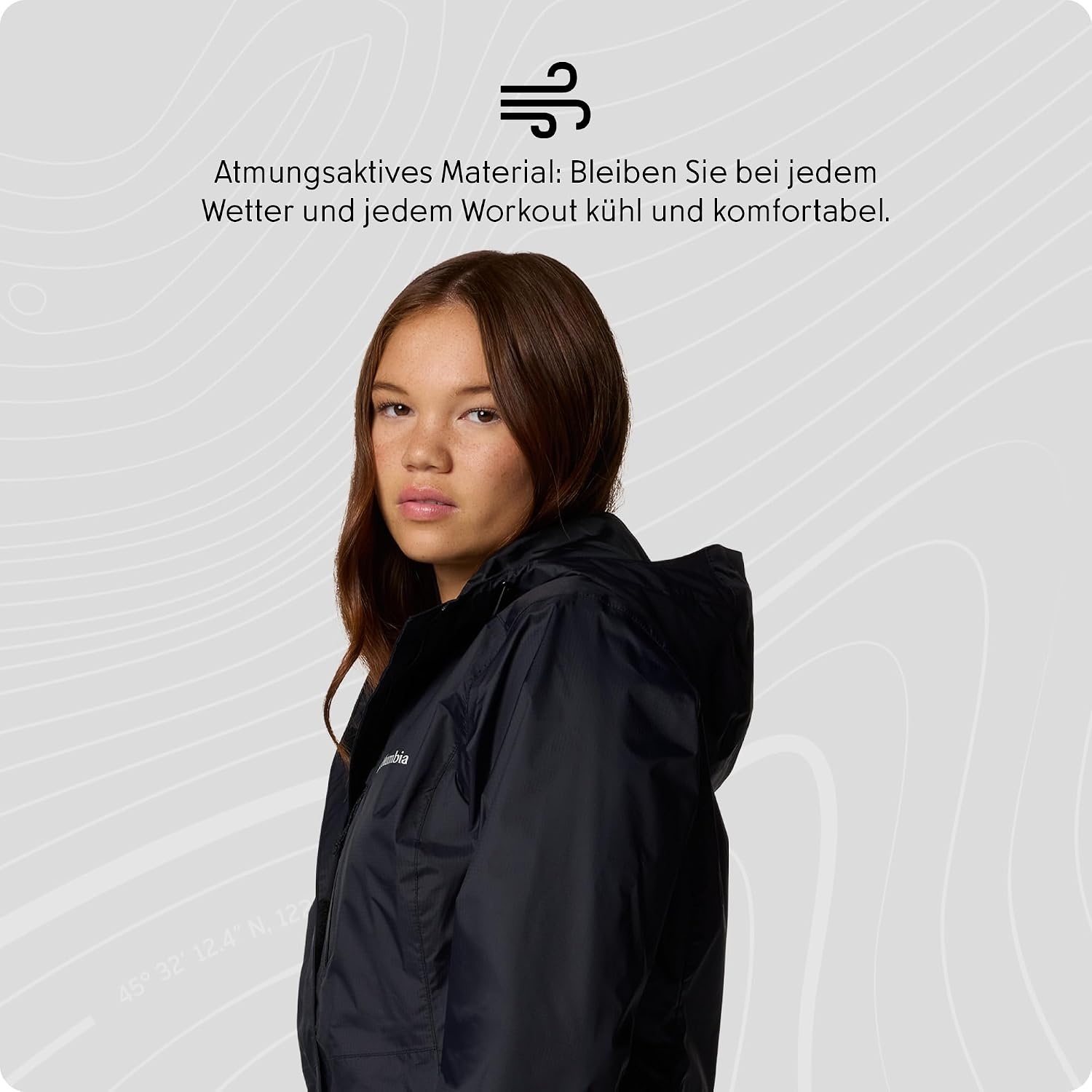 image:imageColumbia Pouring Adventure III Jacket Wasserdichte Regenjacke fr DamenSchwarz