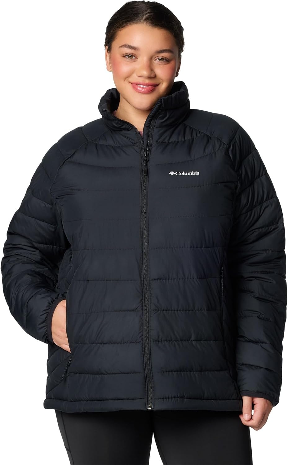 image:imageColumbia Powder Lite II Damenjacke mit durchgehendem Reiverschluss
