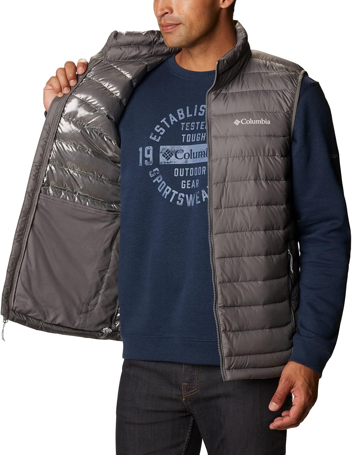 image:imageColumbia Powder Lite II Vest Steppweste fr HerrenCity Grau