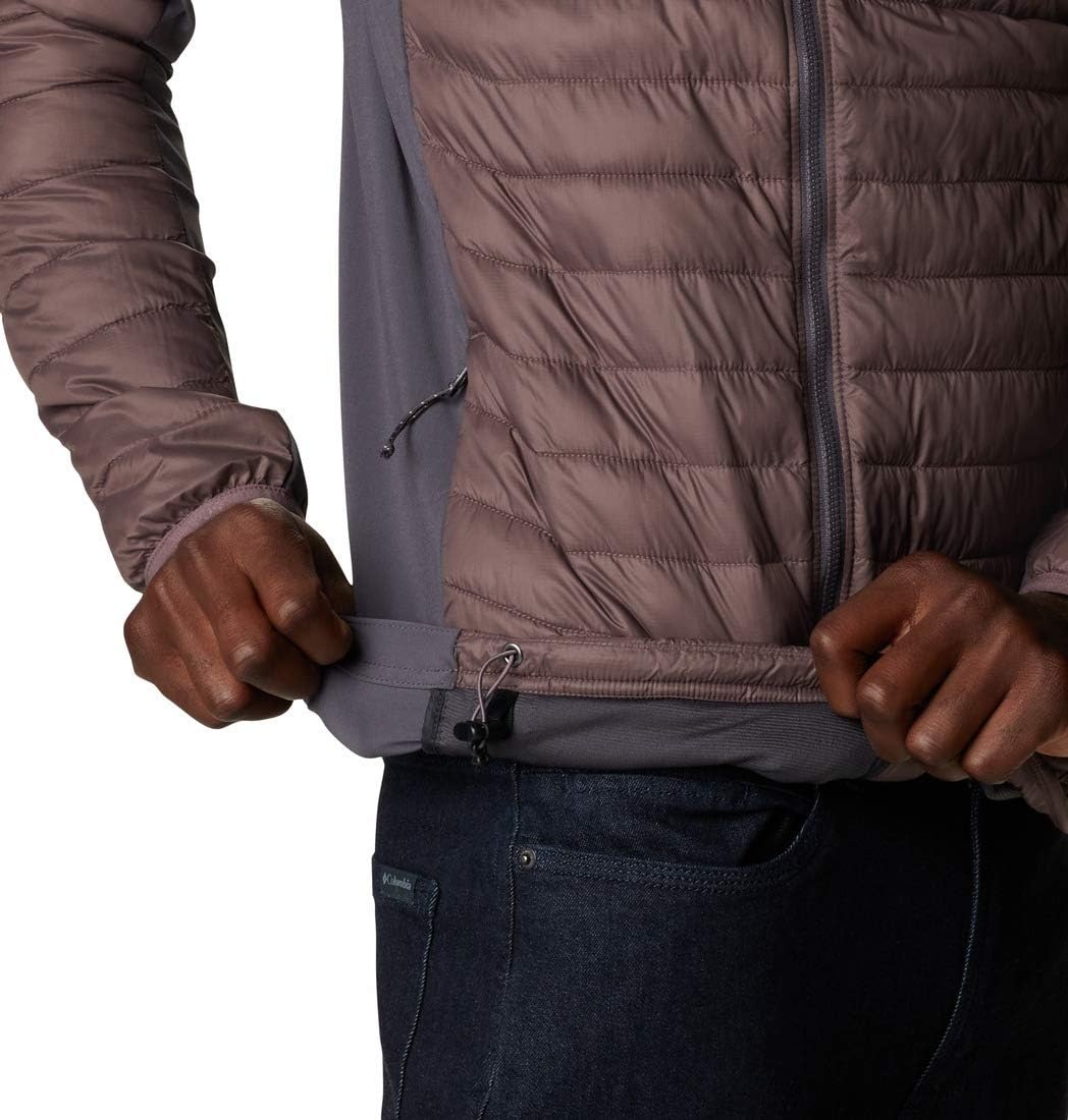 image:imageColumbia Powder Pass Hooded Jacket Steppjacke mit Kapuze fr HerrenBasalt Timber