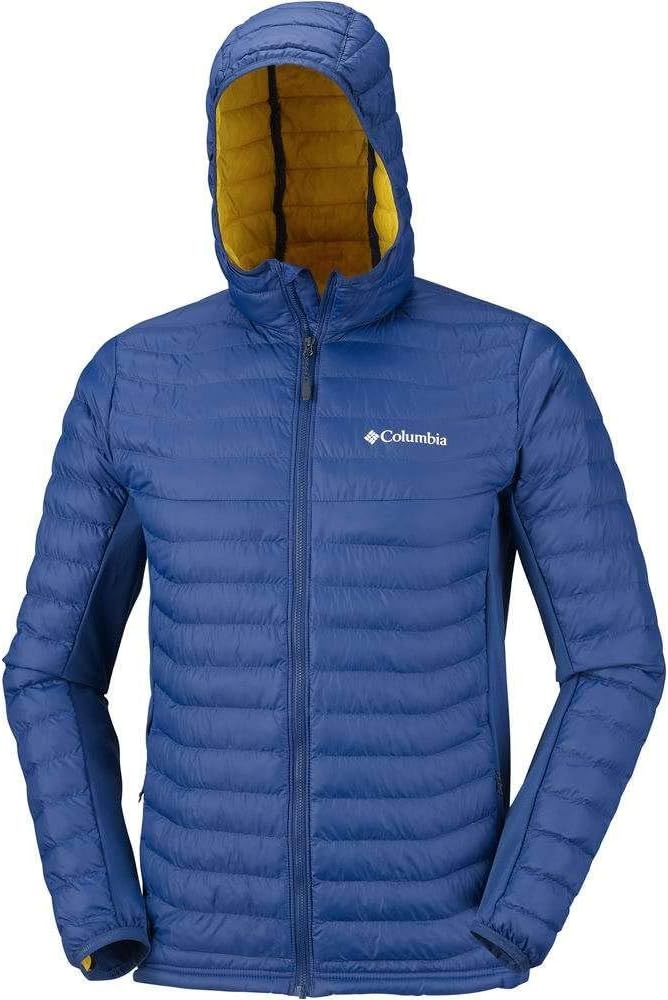 image:imageColumbia Powder Pass Hooded Jacket Steppjacke mit Kapuze fr HerrenCarbon