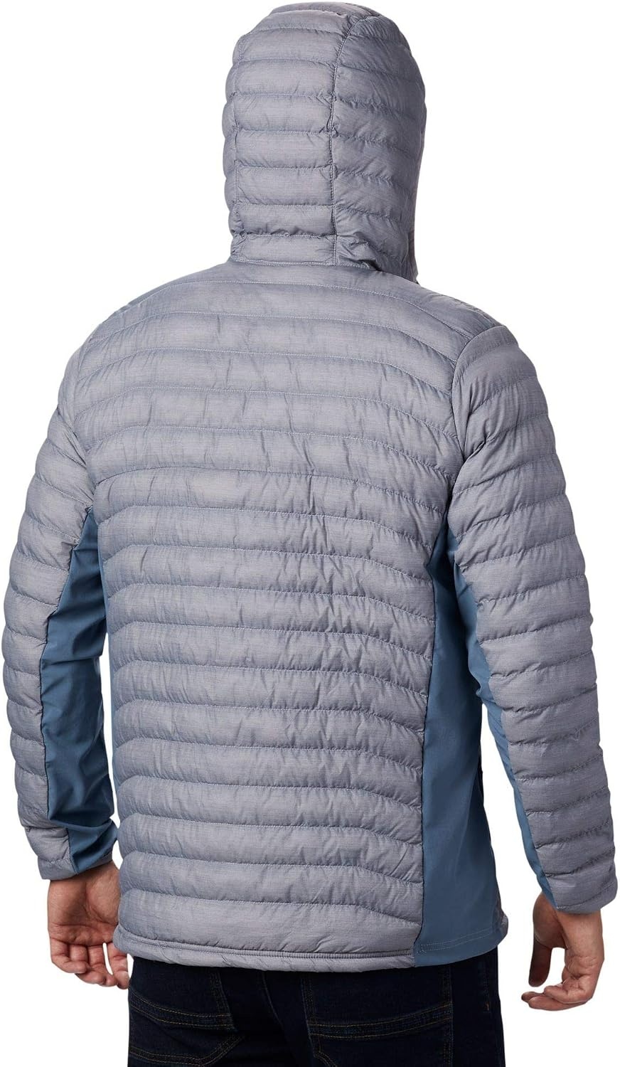 image:imageColumbia Powder Pass Hooded Jacket Steppjacke mit Kapuze fr HerrenColumbia Grey Heather Mountain