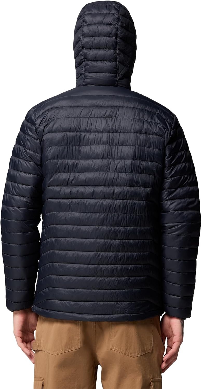 image:imageColumbia Powder Pass Hooded Jacket Steppjacke mit Kapuze fr HerrenSchwarz