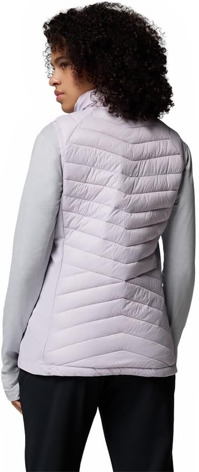 image:imageColumbia Powder Pass III Hybrid Vest Steppweste fr DamenLavender Pearl