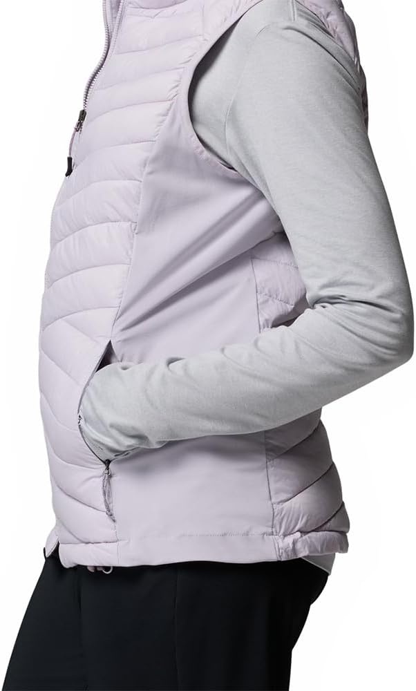 image:imageColumbia Powder Pass III Hybrid Vest Steppweste fr DamenLavender Pearl