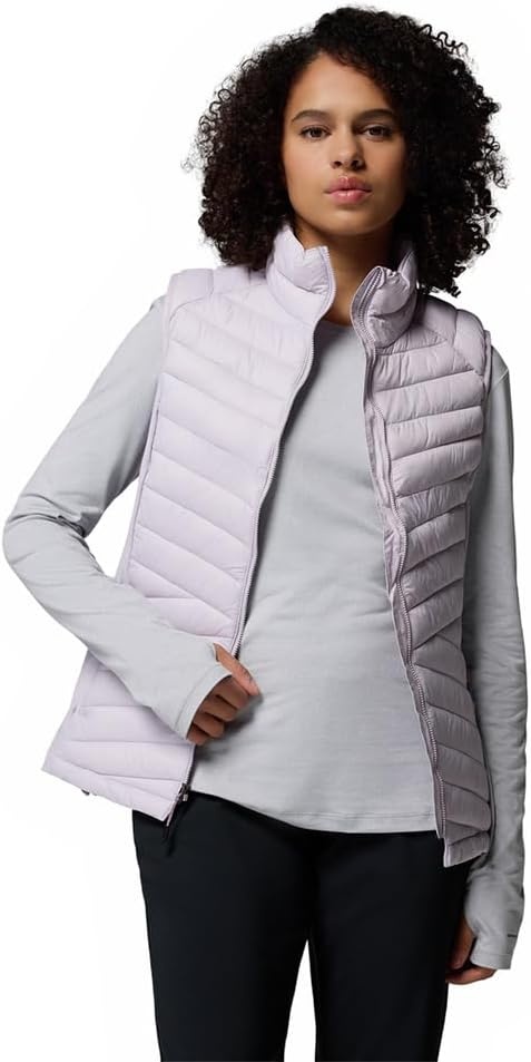 image:imageColumbia Powder Pass III Hybrid Vest Steppweste fr DamenLavender Pearl
