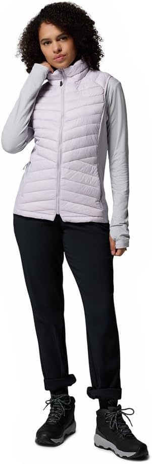 image:imageColumbia Powder Pass III Hybrid Vest Steppweste fr DamenLavender Pearl