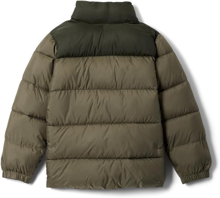 image:imageColumbia Pufferjacke fr Jugendliche Jungen Pufferjacke SteingrnGrnlandschaft Gre S