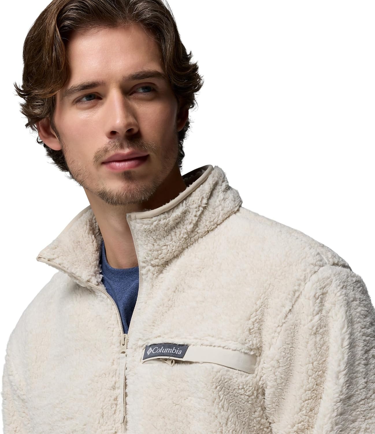 image:imageColumbia Rugged Ridge High Pile Full Zip Fleecejacke mit durchgehendem Reiverschluss fr HerrenDark Stone