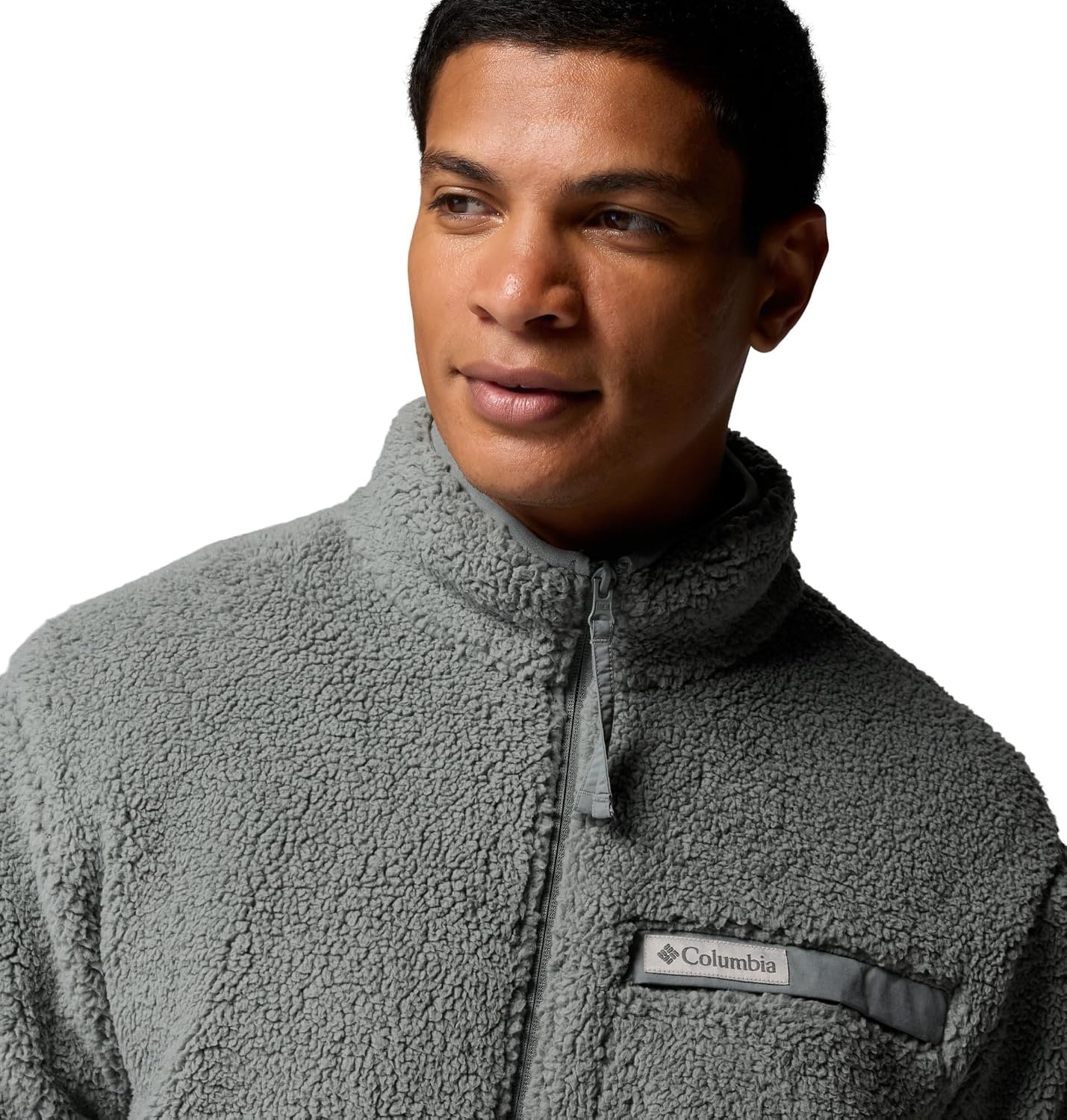 image:imageColumbia Rugged Ridge High Pile Full Zip Fleecejacke mit durchgehendem Reiverschluss fr HerrenSedona Sage