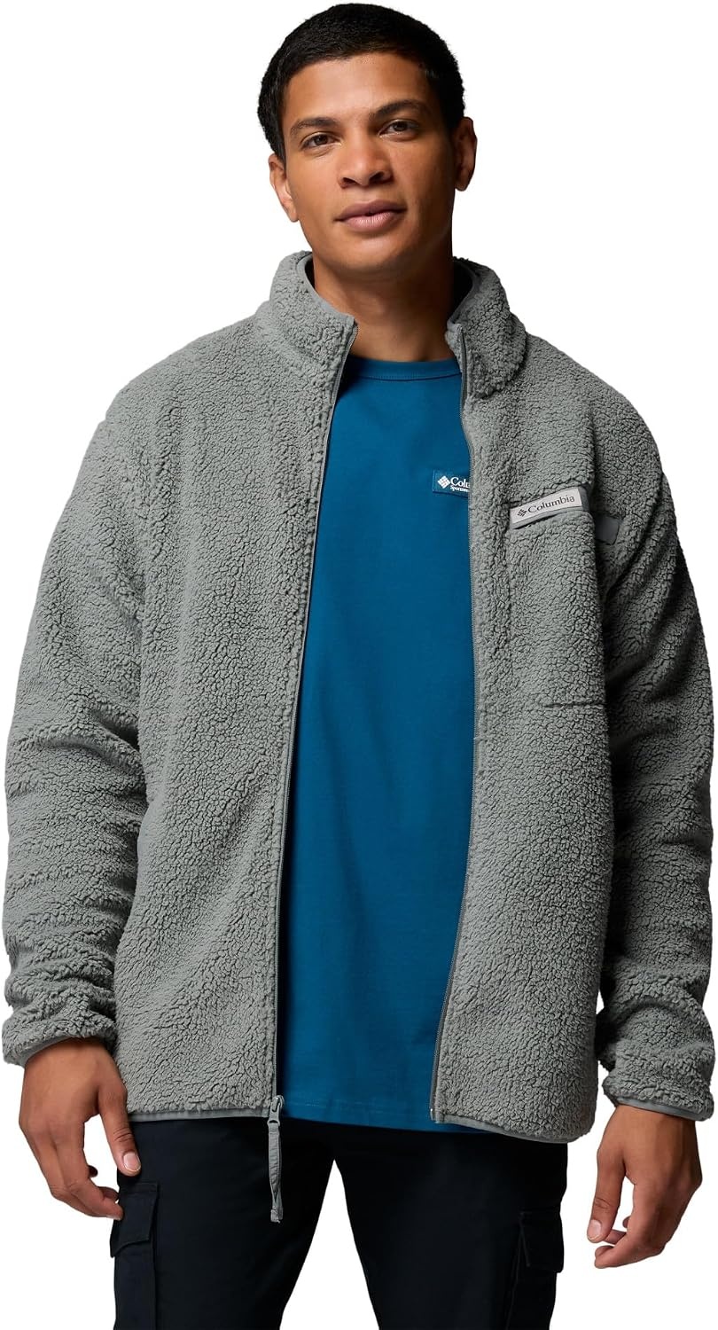 image:imageColumbia Rugged Ridge High Pile Full Zip Fleecejacke mit durchgehendem Reiverschluss fr HerrenSedona Sage