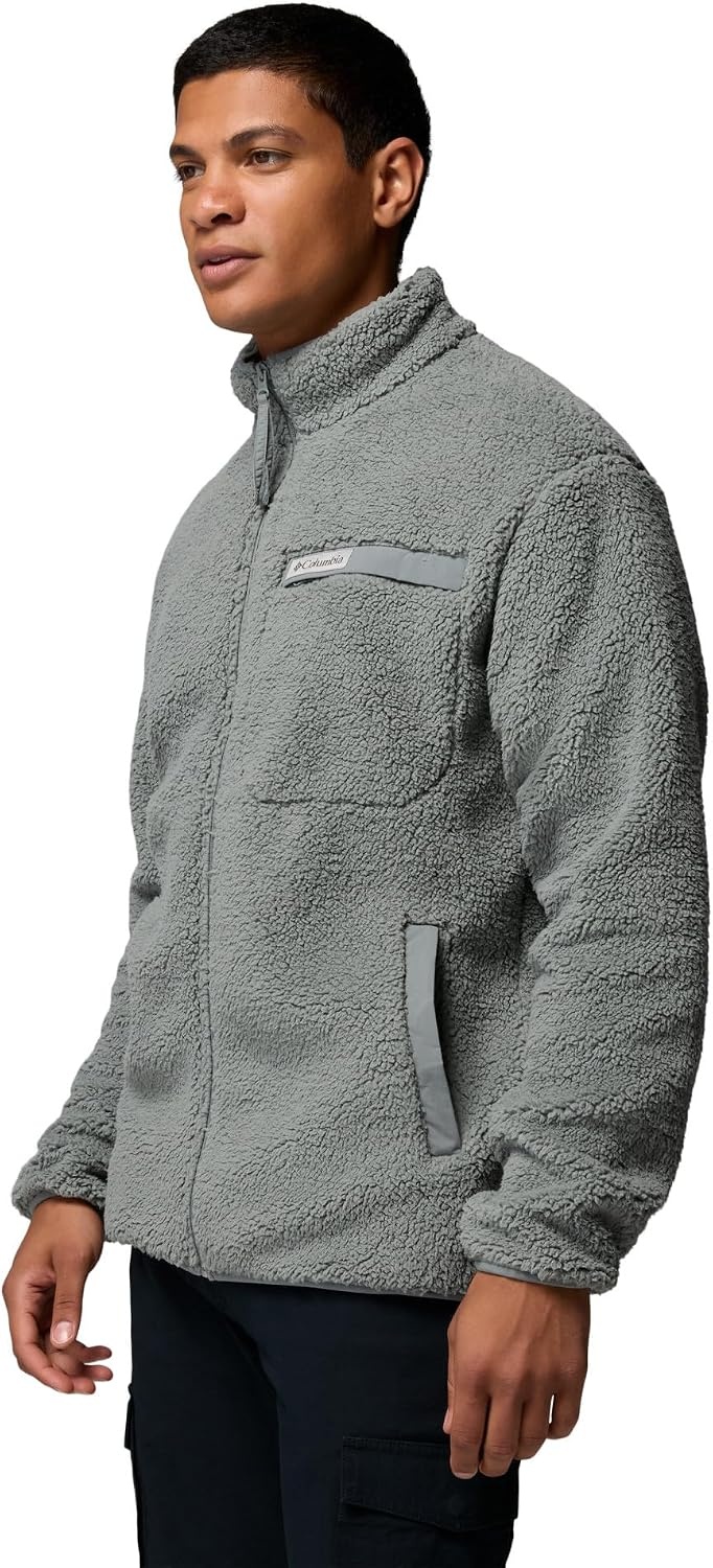 image:imageColumbia Rugged Ridge High Pile Full Zip Fleecejacke mit durchgehendem Reiverschluss fr HerrenSedona Sage