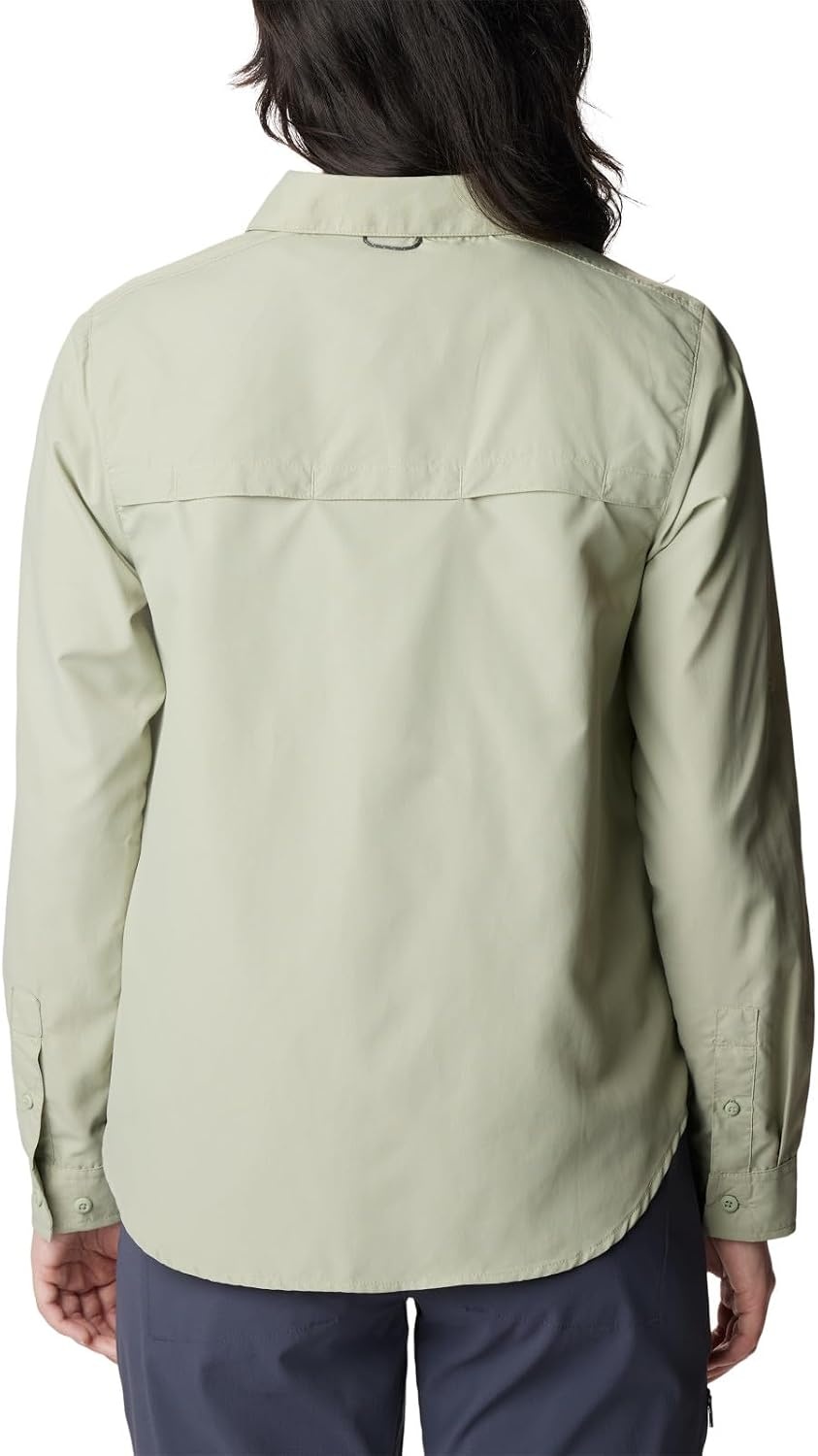 image:imageColumbia Silver Ridge 30 Eur Long Sleeve Langarm Outdoor Wanderhemd fr DamenSafari