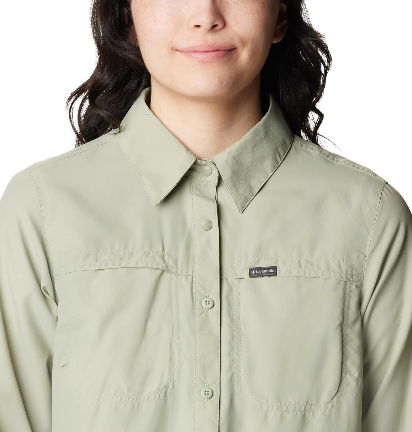 image:imageColumbia Silver Ridge 30 Eur Long Sleeve Langarm Outdoor Wanderhemd fr DamenSafari