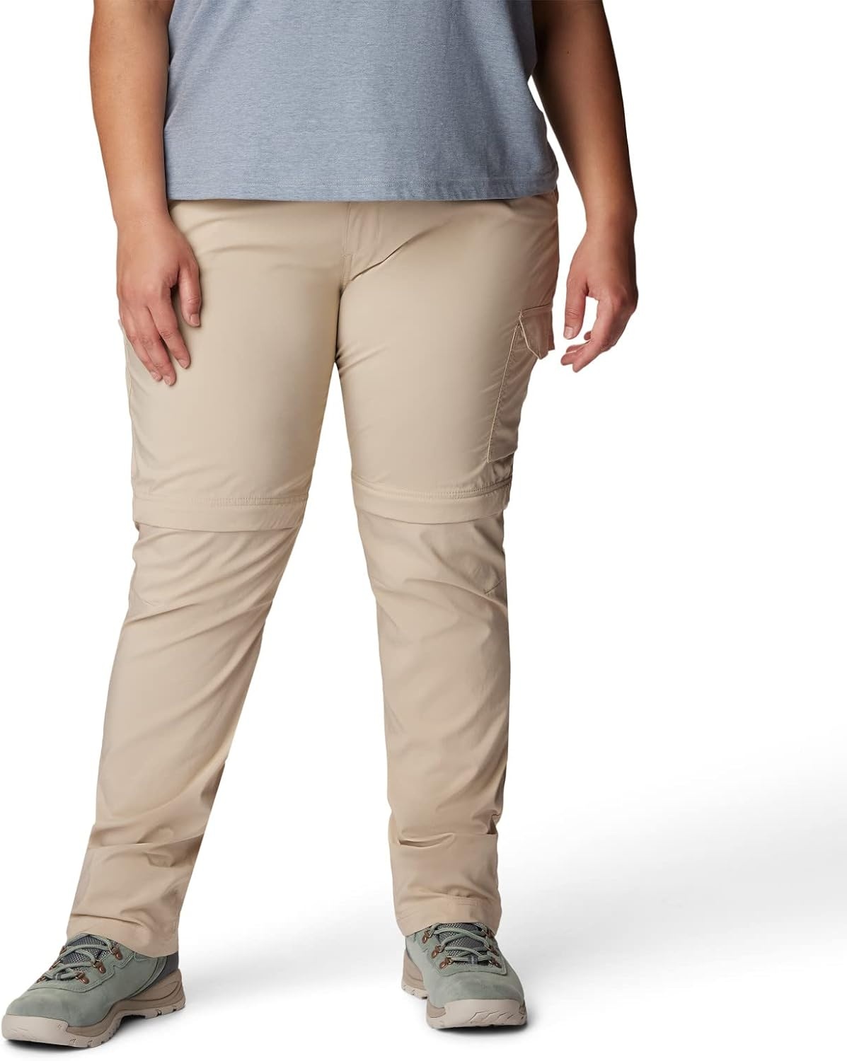 image:imageColumbia Silver Ridge Utility Convertible Pant Wanderhose Zip Off fr DamenAltes Fossil
