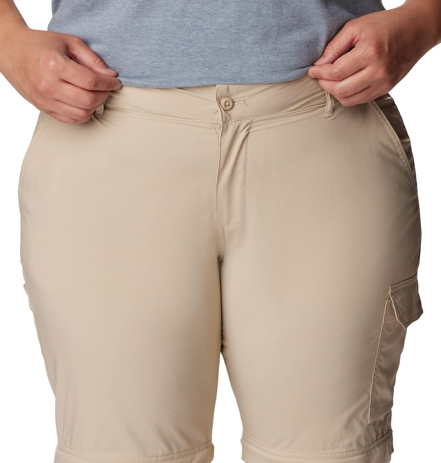 image:imageColumbia Silver Ridge Utility Convertible Pant Wanderhose Zip Off fr DamenAltes Fossil