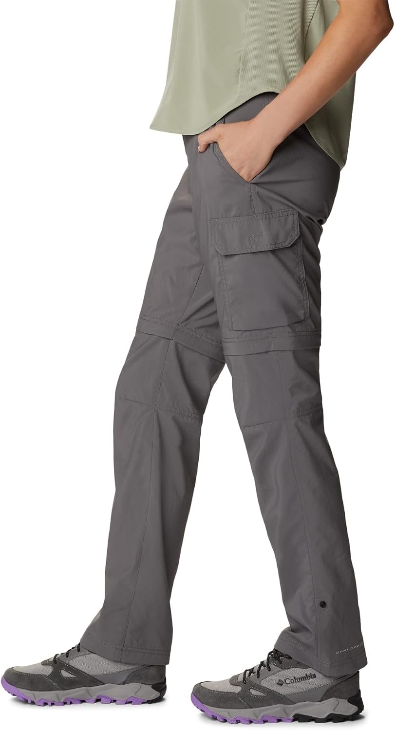 image:imageColumbia Silver Ridge Utility Convertible Pant Wanderhose Zip Off fr DamenCity Grey