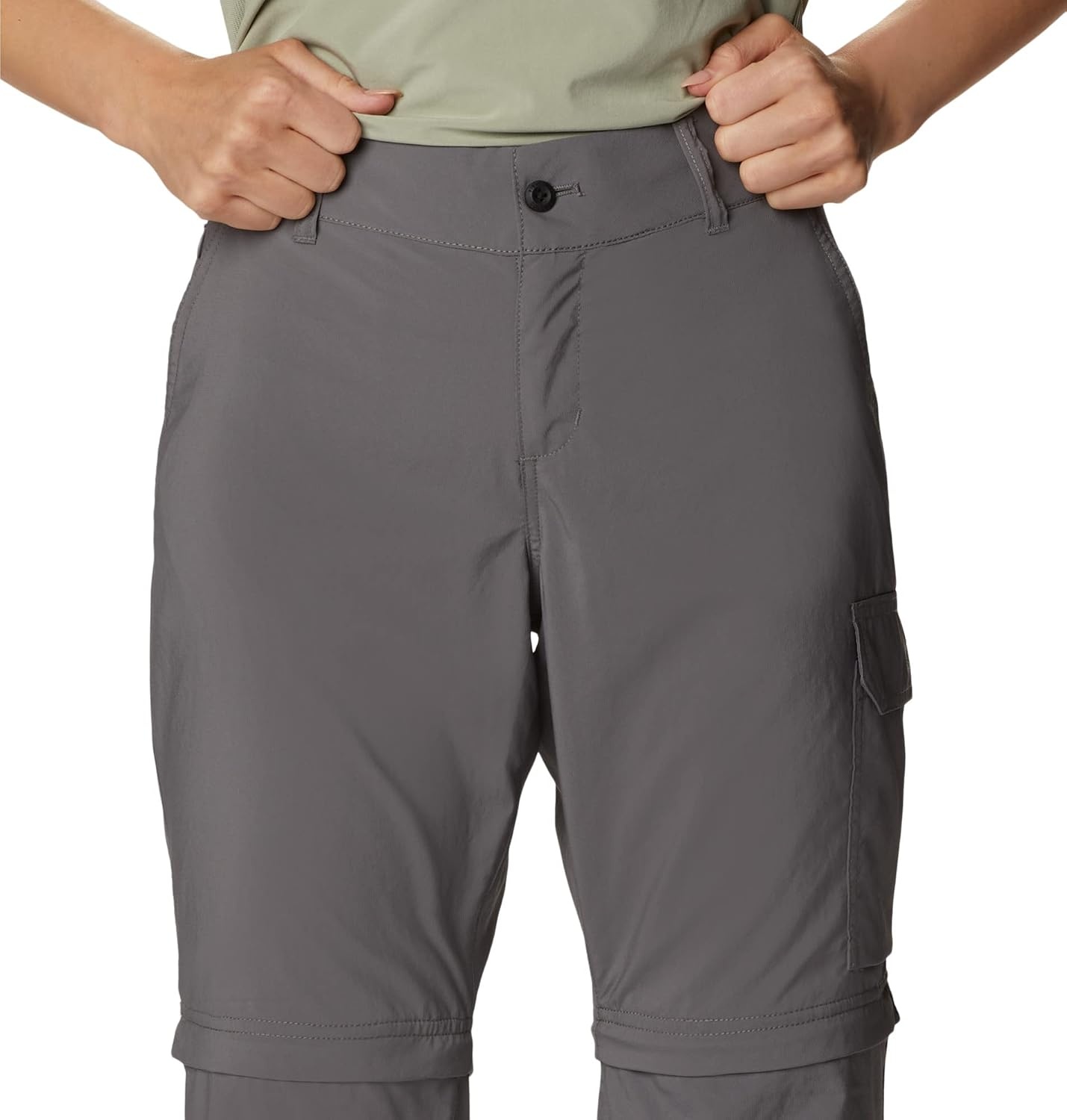 image:imageColumbia Silver Ridge Utility Convertible Pant Wanderhose Zip Off fr DamenCity Grey