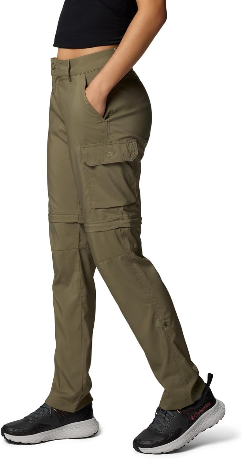 image:imageColumbia Silver Ridge Utility Convertible Pant Wanderhose Zip Off fr DamenSteingrn