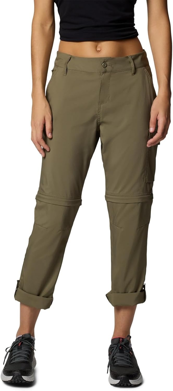 image:imageColumbia Silver Ridge Utility Convertible Pant Wanderhose Zip Off fr DamenSteingrn