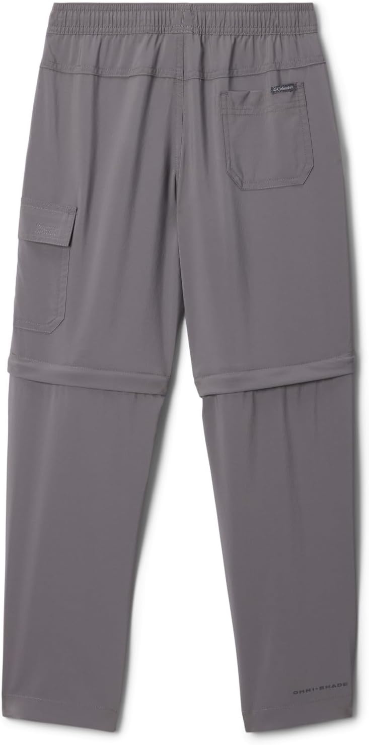 image:imageColumbia Silver Ridge Utility Convertible Pant Wanderhose Zip Off fr JungenCity Grey