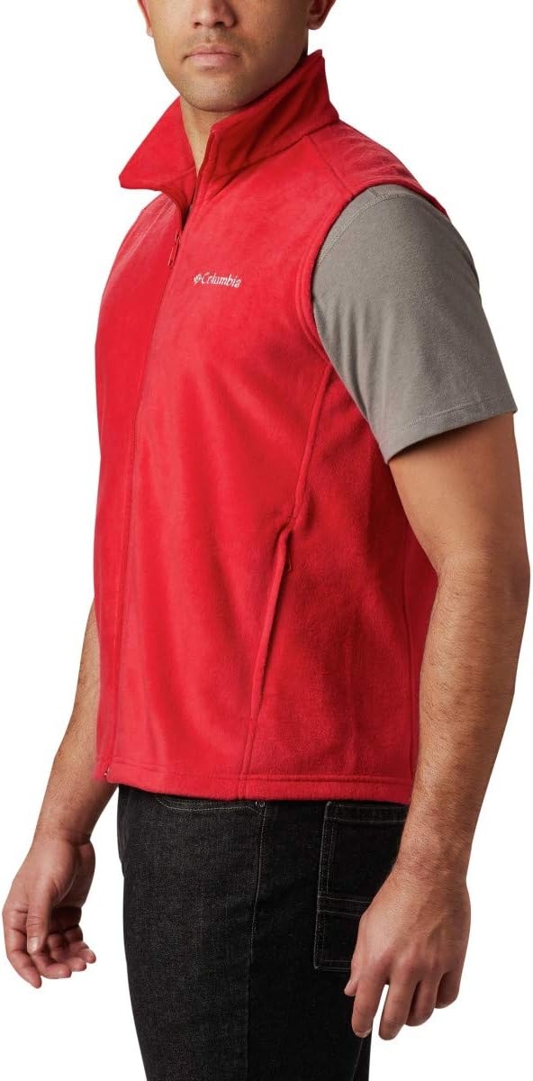 image:imageColumbia Steens Mountain Vest Fleeceweste fr HerrenBergrot