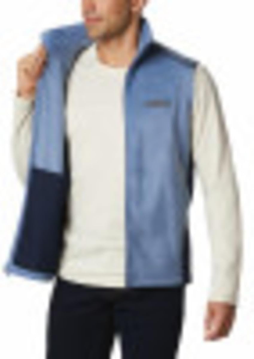 image:imageColumbia Steens Mountain Vest Fleeceweste fr HerrenBluestoneCollegiate Navy