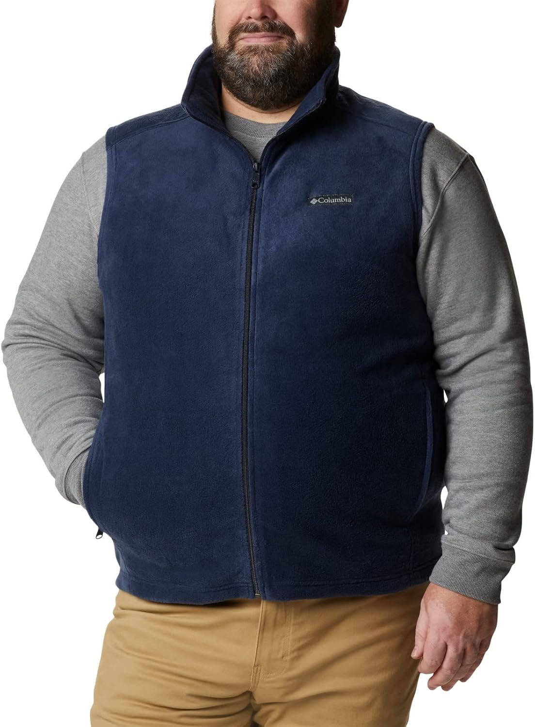 image:imageColumbia Steens Mountain Vest Fleeceweste fr HerrenCollegiate Marineblau