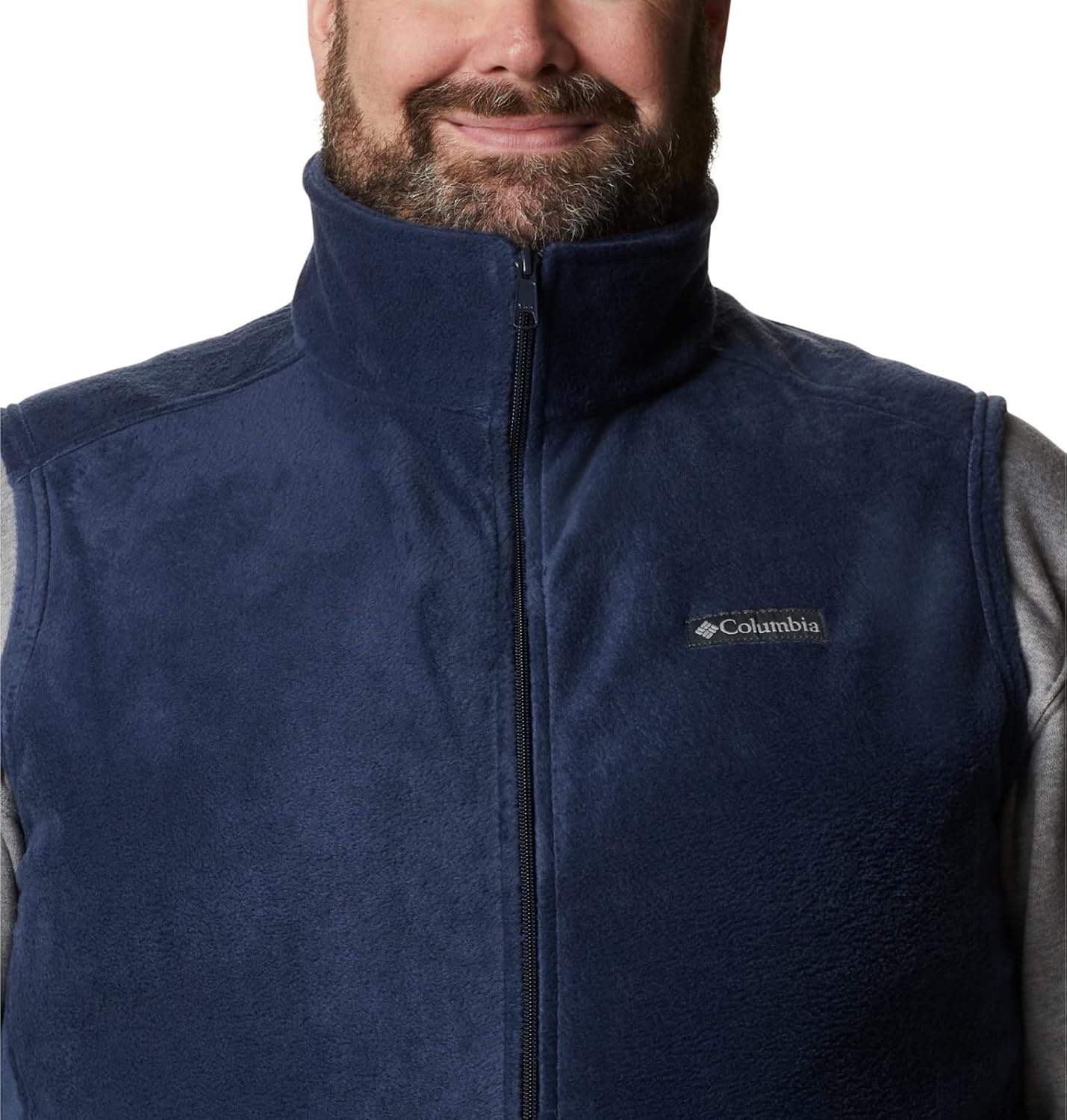 image:imageColumbia Steens Mountain Vest Fleeceweste fr HerrenCollegiate Marineblau
