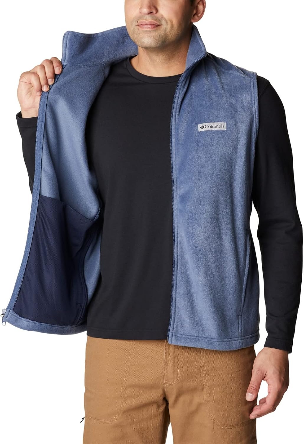 image:imageColumbia Steens Mountain Vest Fleeceweste fr HerrenDark Mountain