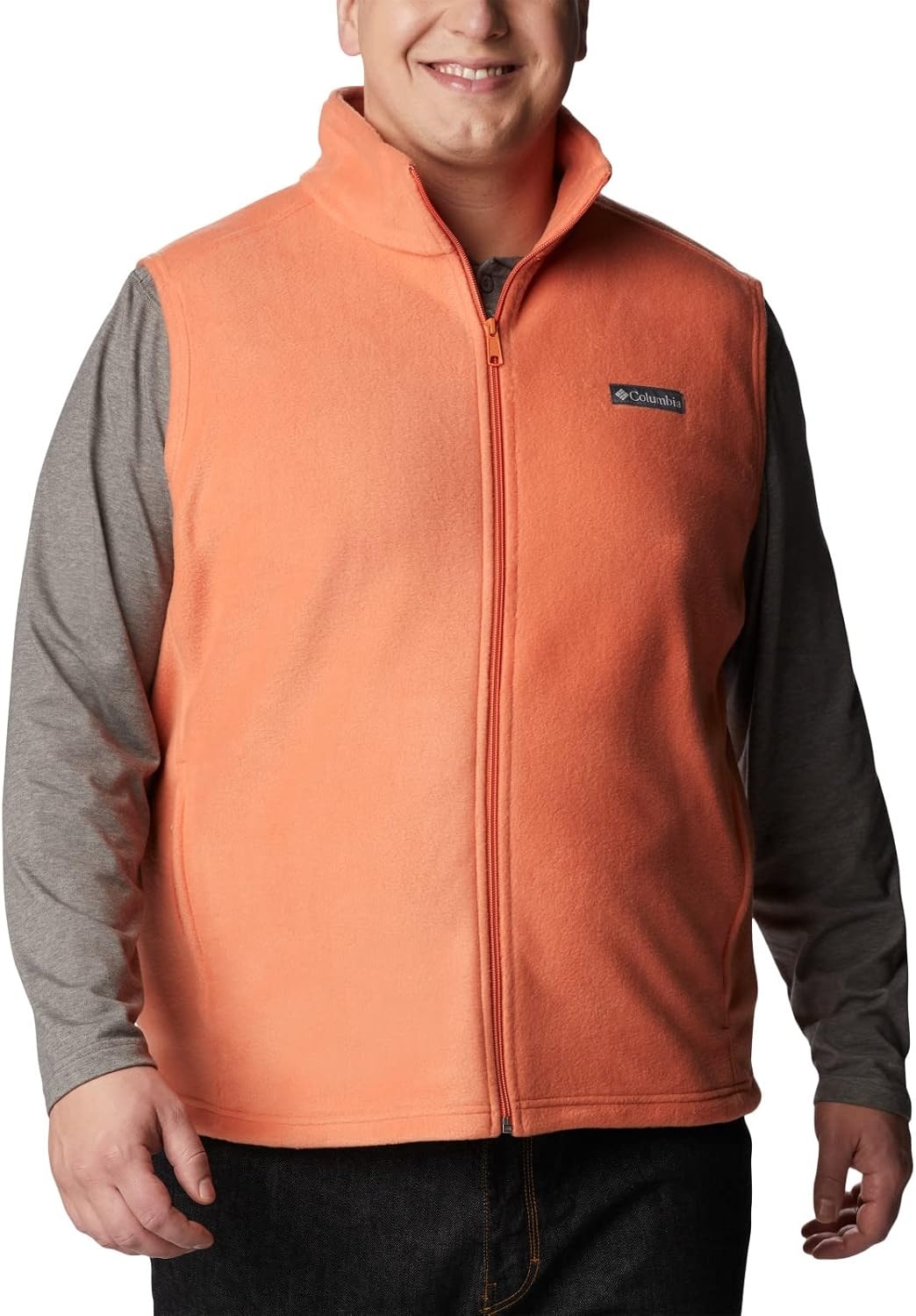 image:imageColumbia Steens Mountain Vest Fleeceweste fr HerrenDesert Orange