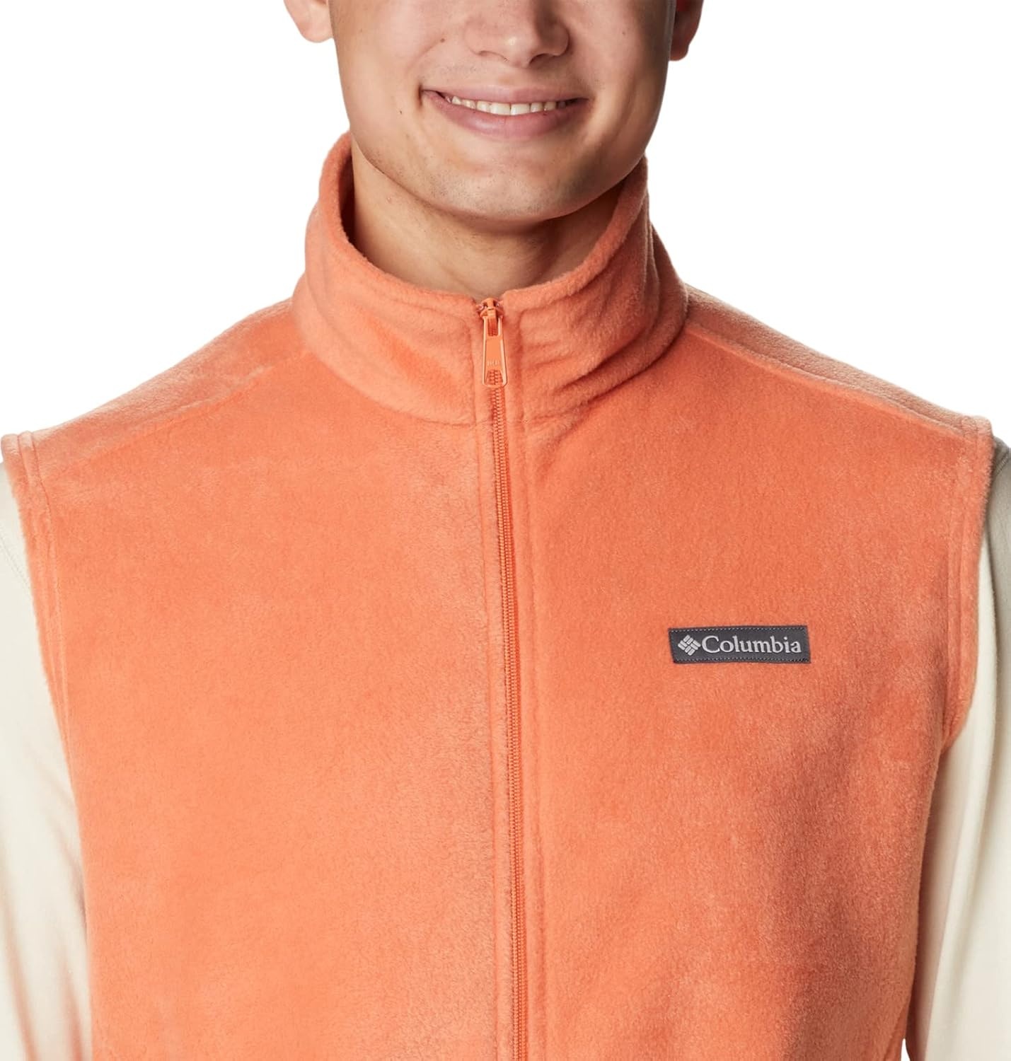 image:imageColumbia Steens Mountain Vest Fleeceweste fr HerrenDesert Orange
