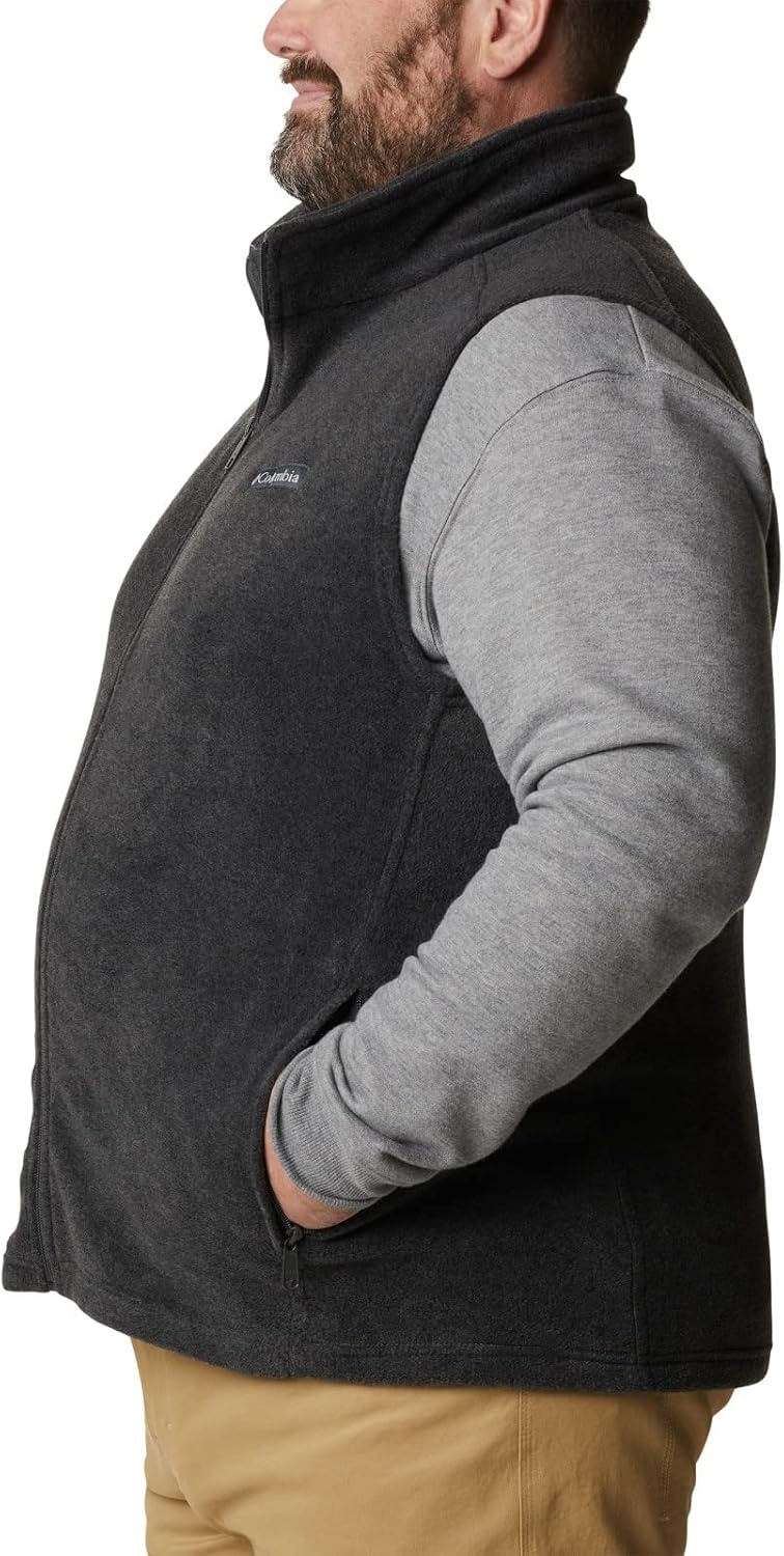 image:imageColumbia Steens Mountain Vest Fleeceweste fr HerrenDunkelgrau meliert