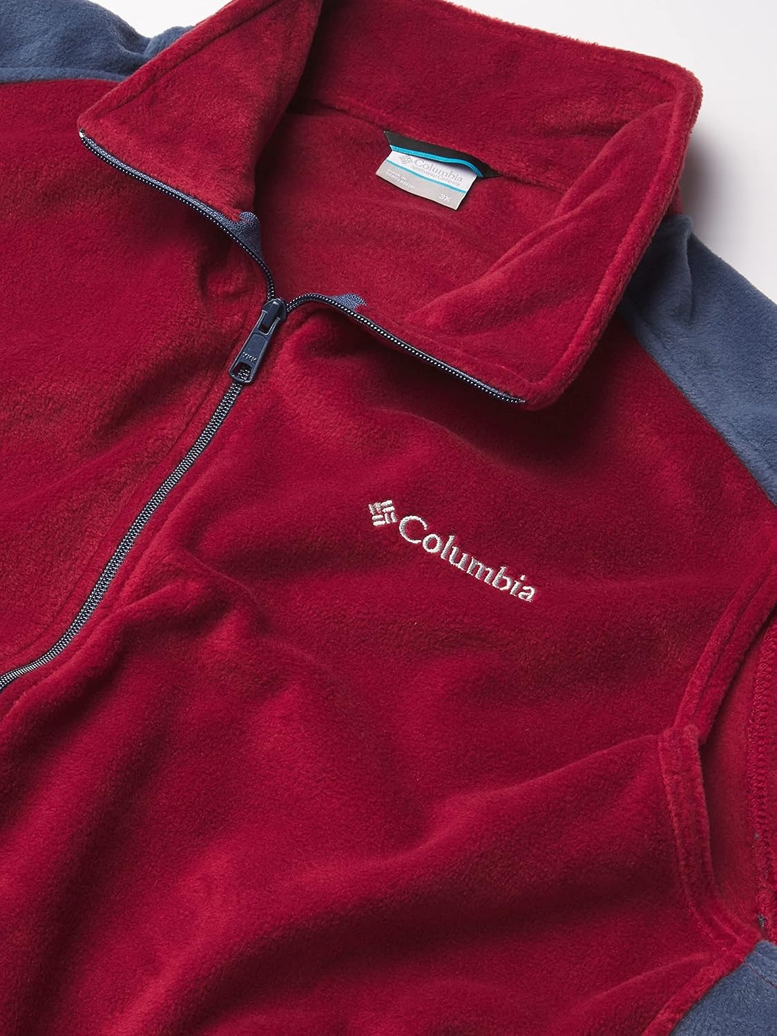 image:imageColumbia Steens Mountain Vest Fleeceweste fr HerrenRed ElementDark Mountain